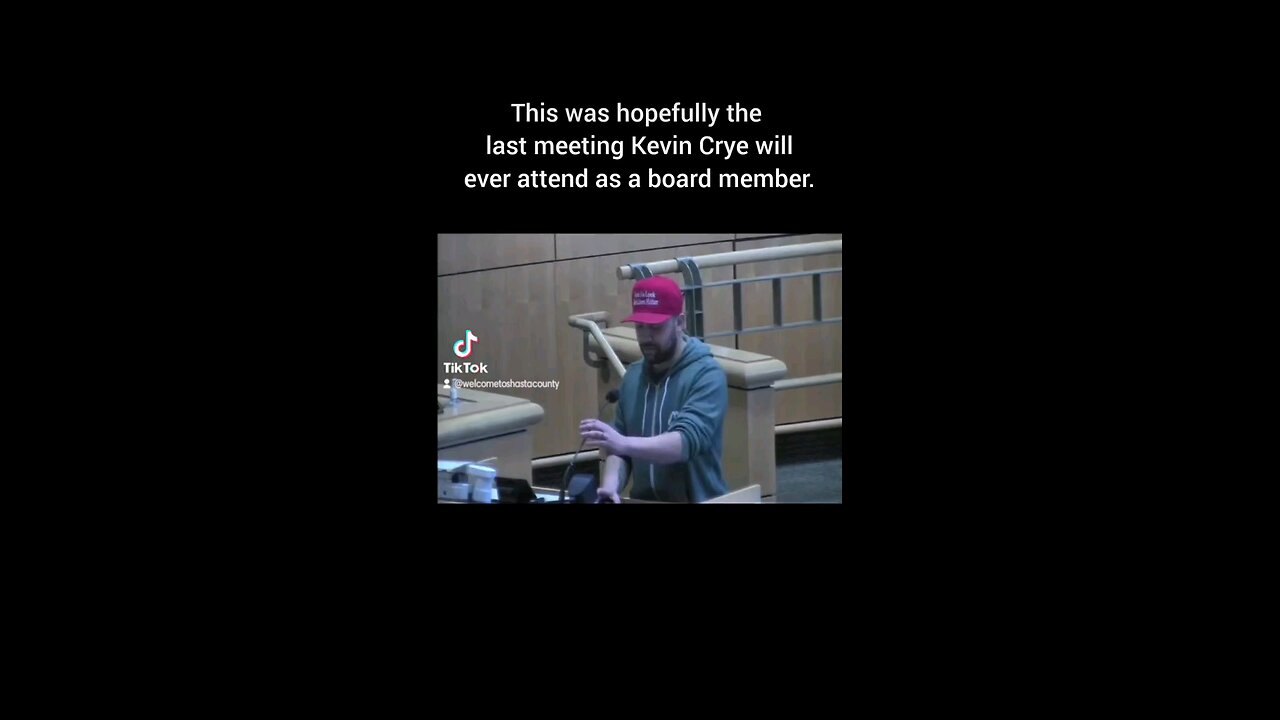 Confronting Shasta County MAGA politician Kevin Crye about his alleged past sexual misconduct.
