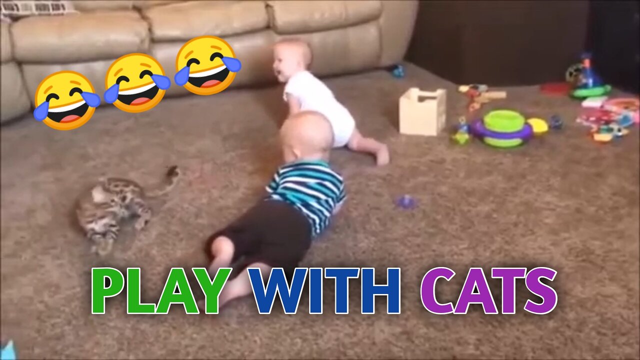 Children Are Very Happy When Playing