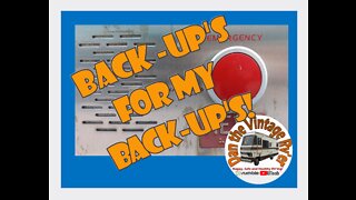 Back-Up's for my Back-Up's! Added Reverse light for real RV backing up