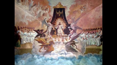 The Vision of Revelation-Jesus on the Throne