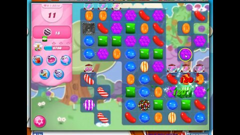 Candy Crush Level 2814 Talkthrough, 25 Moves 0 Boosters