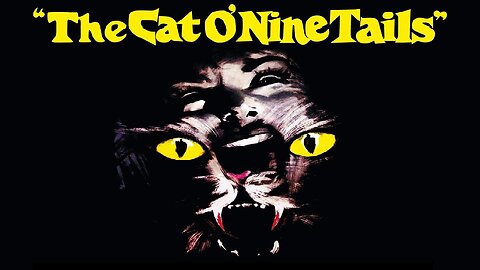 Dario Argento THE CAT O' NINE TAILS 1971 Second Giallo in the Terror Trilogy FULL MOVIE HD & W/S