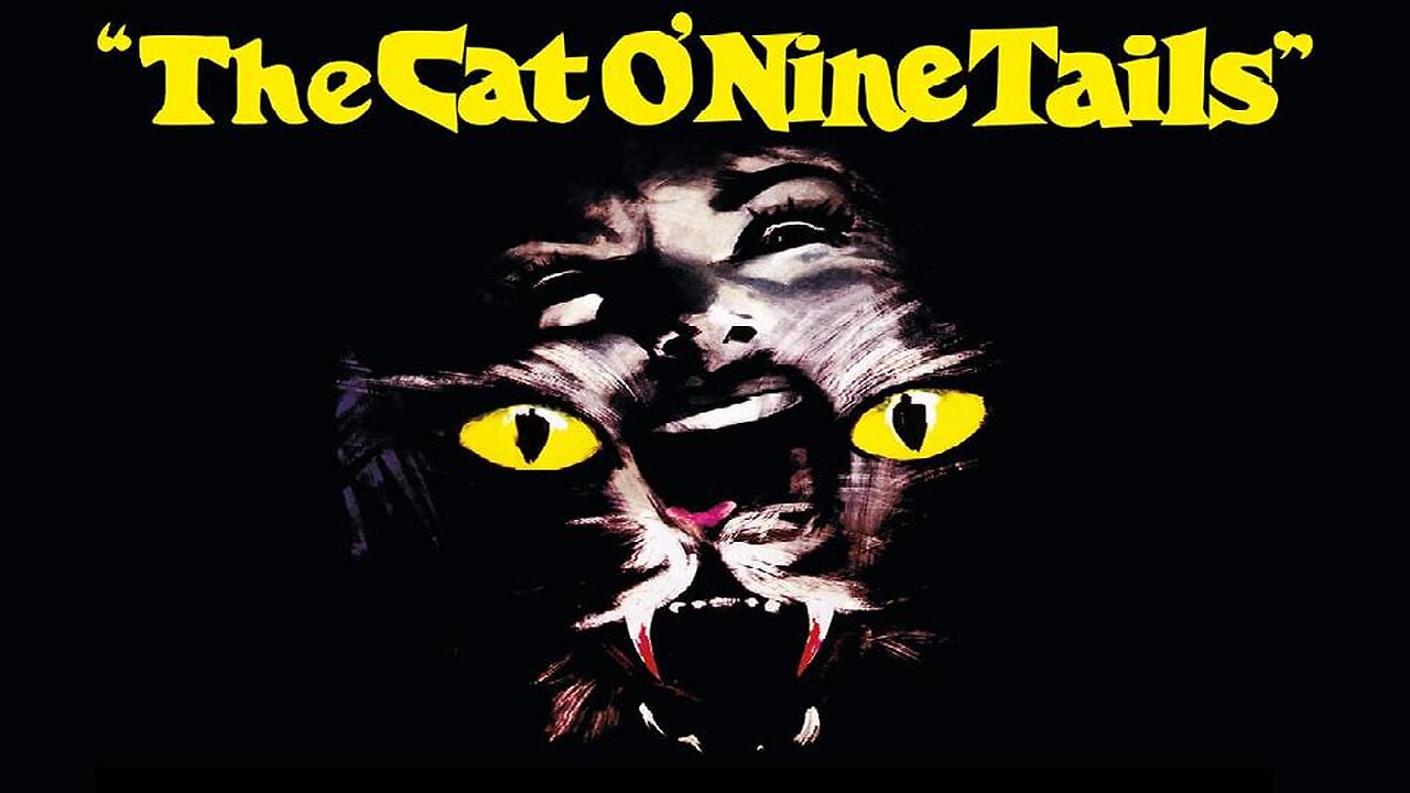 Dario Argento THE CAT O' NINE TAILS 1971 Second Giallo in the Terror Trilogy FULL MOVIE HD & W/S