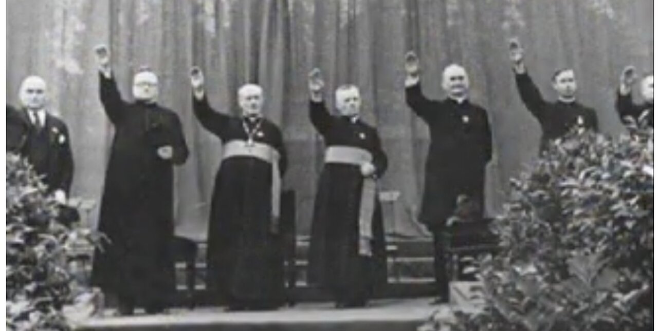 Catholic Nazi Third Reich. Rare Photos. Supplement to Alex Jones Runs Cover For Jesuits