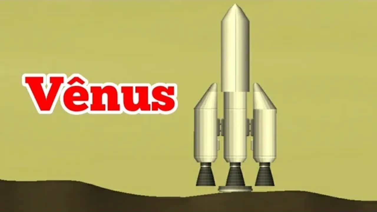Pousando em Vênus | 4 Planetas | EP 3| Spaceflight Simulator
