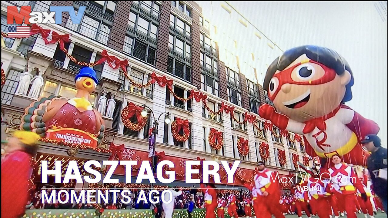 Thanksgiving Parade 2023 - #Ry, Dudu and company :) z MaxTVGO.com