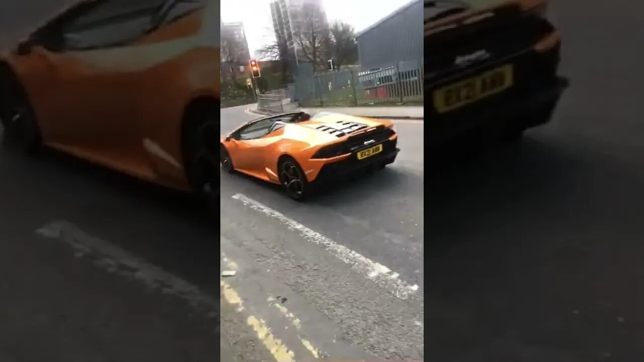 Orange Lamborghini