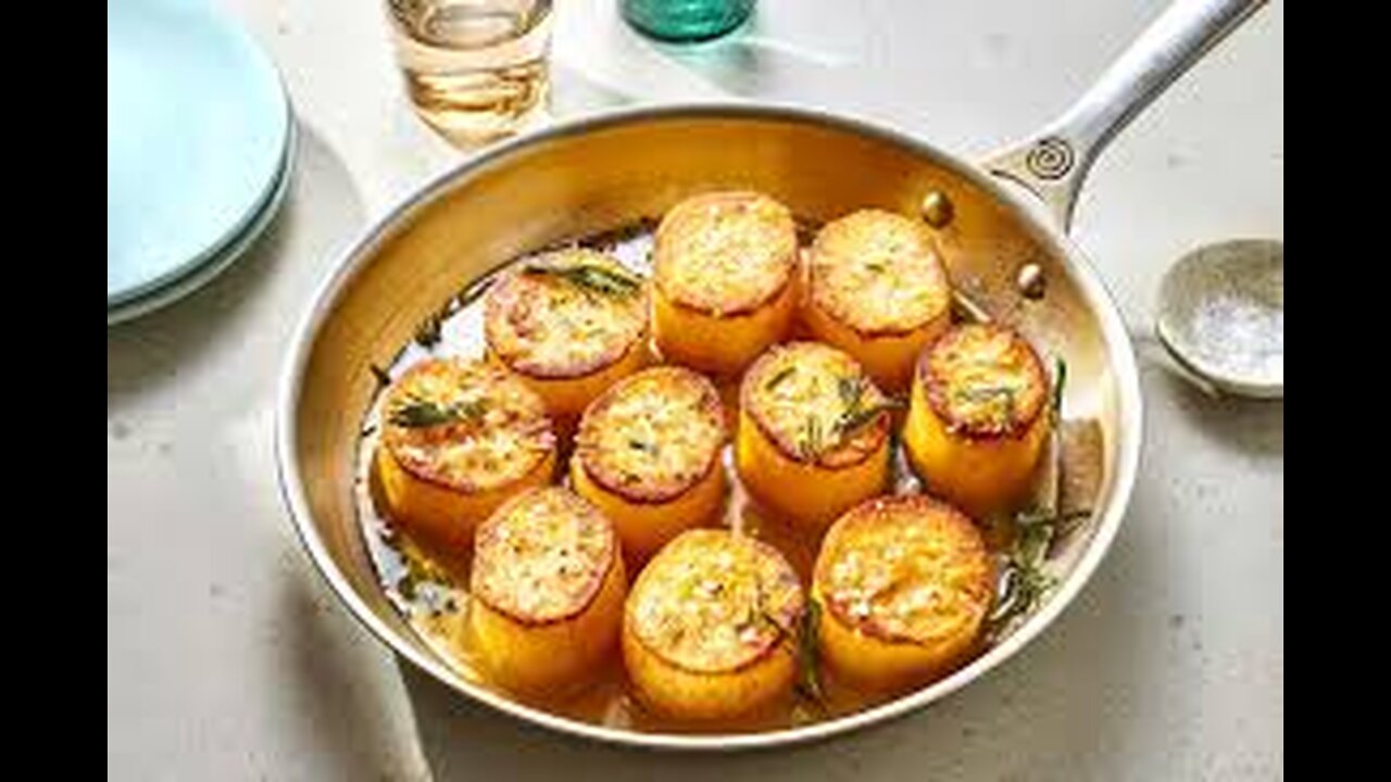 Fondant Potatoes, a French classic