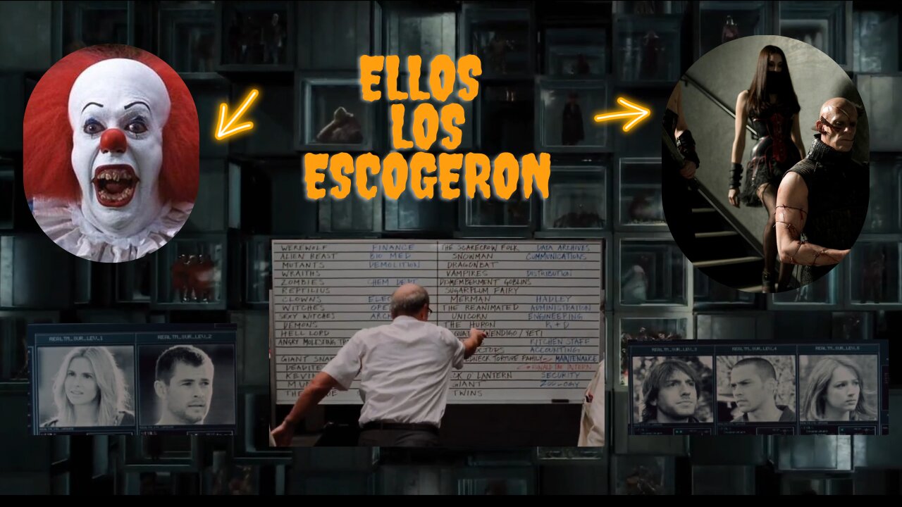 5 jóvenes eligen monstruos sin saberlo para ser sacrificados y salvar al mundo /La cabaña del terror