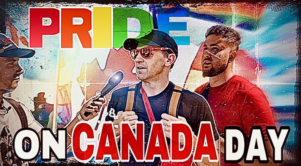 Asking Canadians about the pride flag being raised on Parliament!