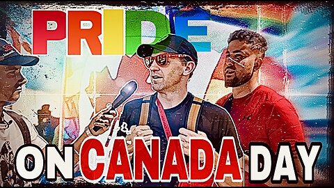 Asking Canadians about the pride flag being raised on Parliament!