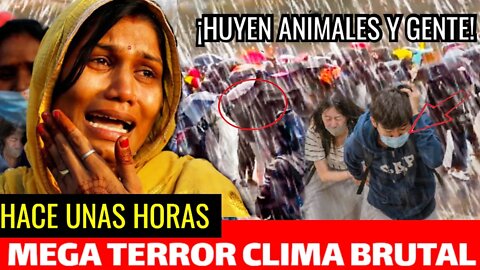 TERROR HUYEN ANIMALES Y PERSONAS PUEBLOS ENTERRADOS! NO SE LO ESPERABAN