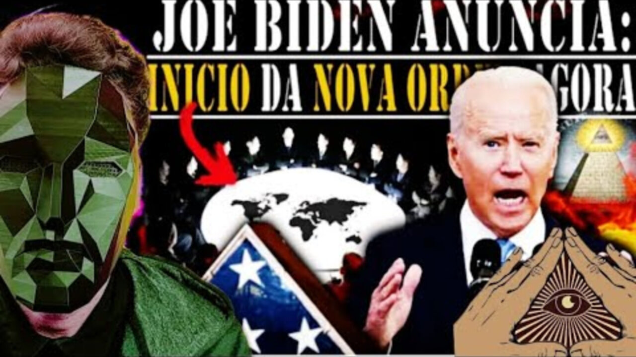 JOE BIDEN ESCANCAROU A NOVA ORDEM MUNDIAL