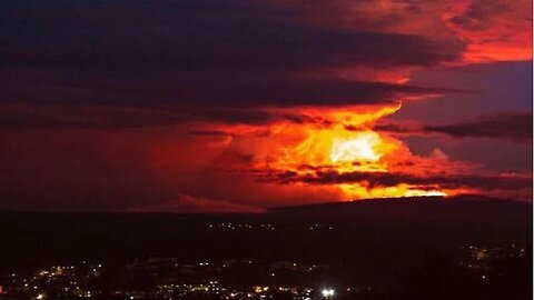 Mauna Loa Volcano Erutpts For 1st Time In Nearly 40 Years , No Threat To Towns Yet