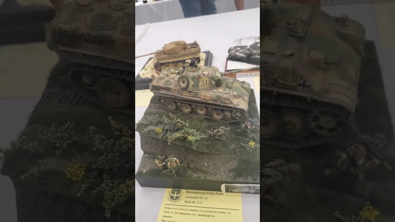 Modelpalooza 2023 #diorama #scalemodel #tank