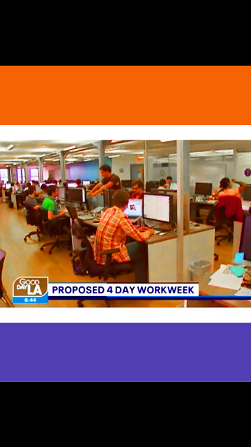 4-Day Work Week Bill In California