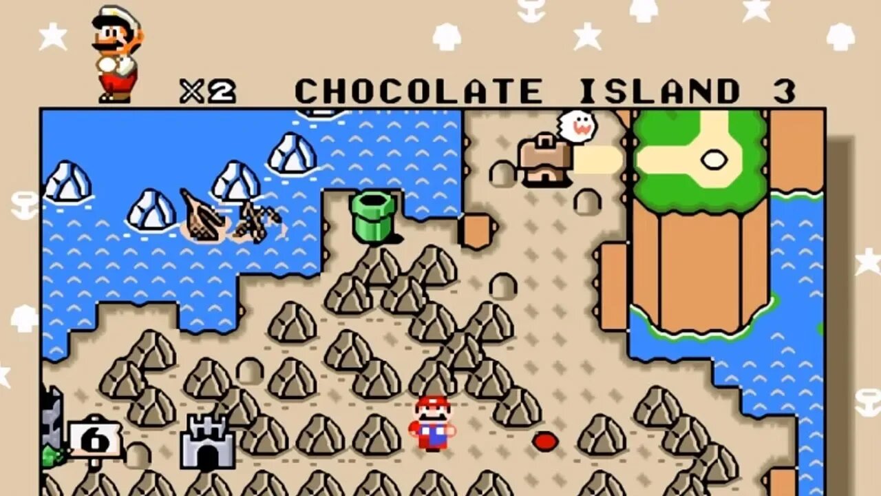 Chocolate Island 3 | Secret Exit & Dragon Coins | Super Mario World