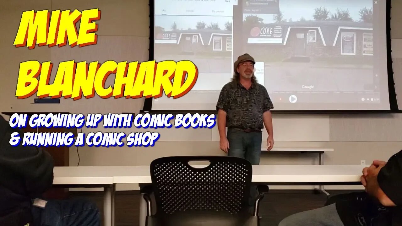 Mike Blanchard on growing up with comic books & running a comic shop