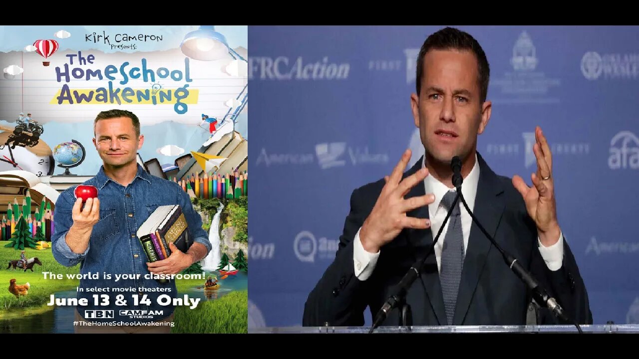 KIRK CAMERON Presents THE HOMESCHOOL AWAKENING Documentary, An OG Culture Warrior Who Quit Hollywood