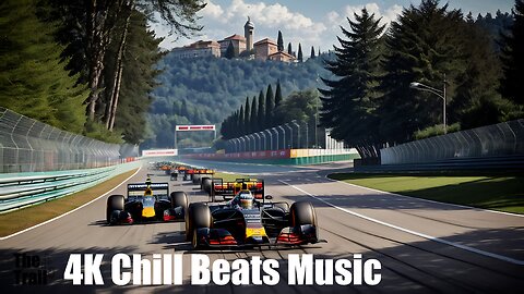 Chill Beats Music - House Nadiali | (AI) Audio Reactive Cinematic | The Italian Grand Prix