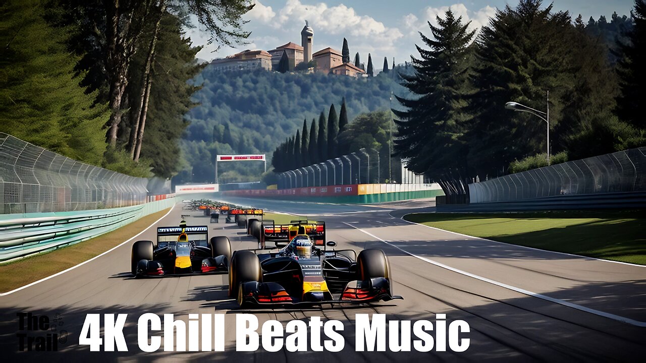 Chill Beats Music - House Nadiali | (AI) Audio Reactive Cinematic | The Italian Grand Prix