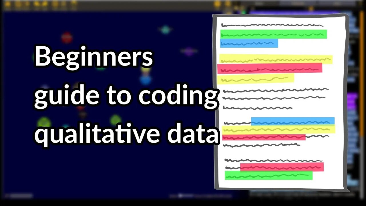 Beginners guide to coding qualitative data