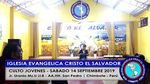 Culto de Jóvenes - Sábado 14 de Septiembre del 2019