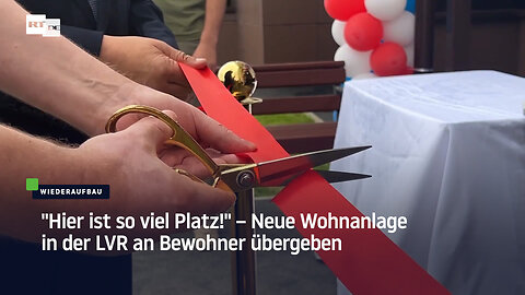 "Hier ist so viel Platz!" – Neue Wohnanlage in der LVR an Bewohner übergeben