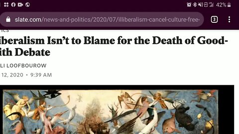 The Left Can't Admit They Killed Debate COPE ARTICLE!