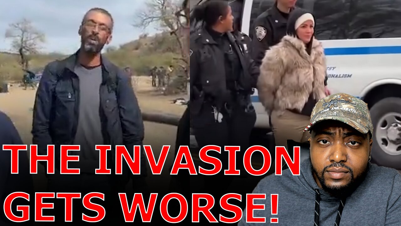 Illegal Immigrant WARNS Journalist 'Soon you’re going to know who I am' As Migrant BRAWLS BREAKOUT!