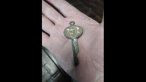 Sohio 1960s key found #metal detecting