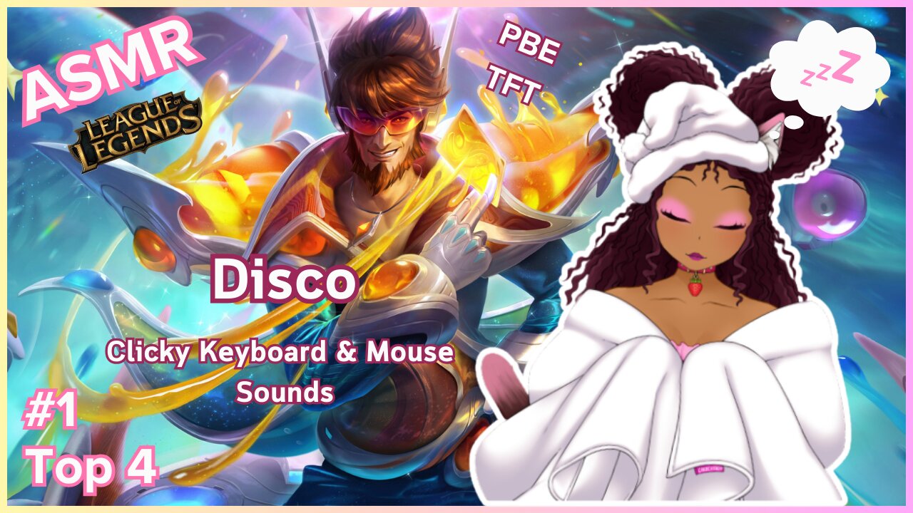 [ASMR] PBE TFT Disco Comp - ASMR Sleeping - No Talking - Keyboard and Mouse Sounds - Mechakeys