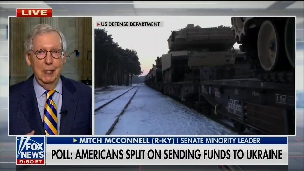 Mitch McConnell's Single Most Important Event Right Now Is ...Ukraine