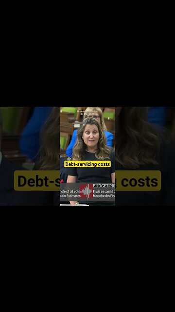 It costs almost as much to service the debt as we pay for health care in Canada