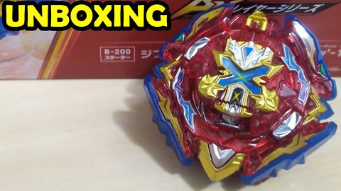 Abrindo o XIPHOID XCALIBUR .Xn.Sw'-1 | B-200 | Beyblade Burst DB | Unboxing, Análise e Testes