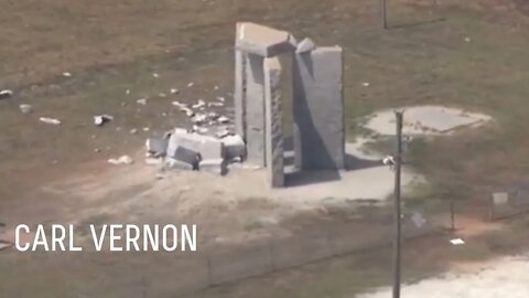 BOOM! 💣 Georgia Guidestones take a hit!