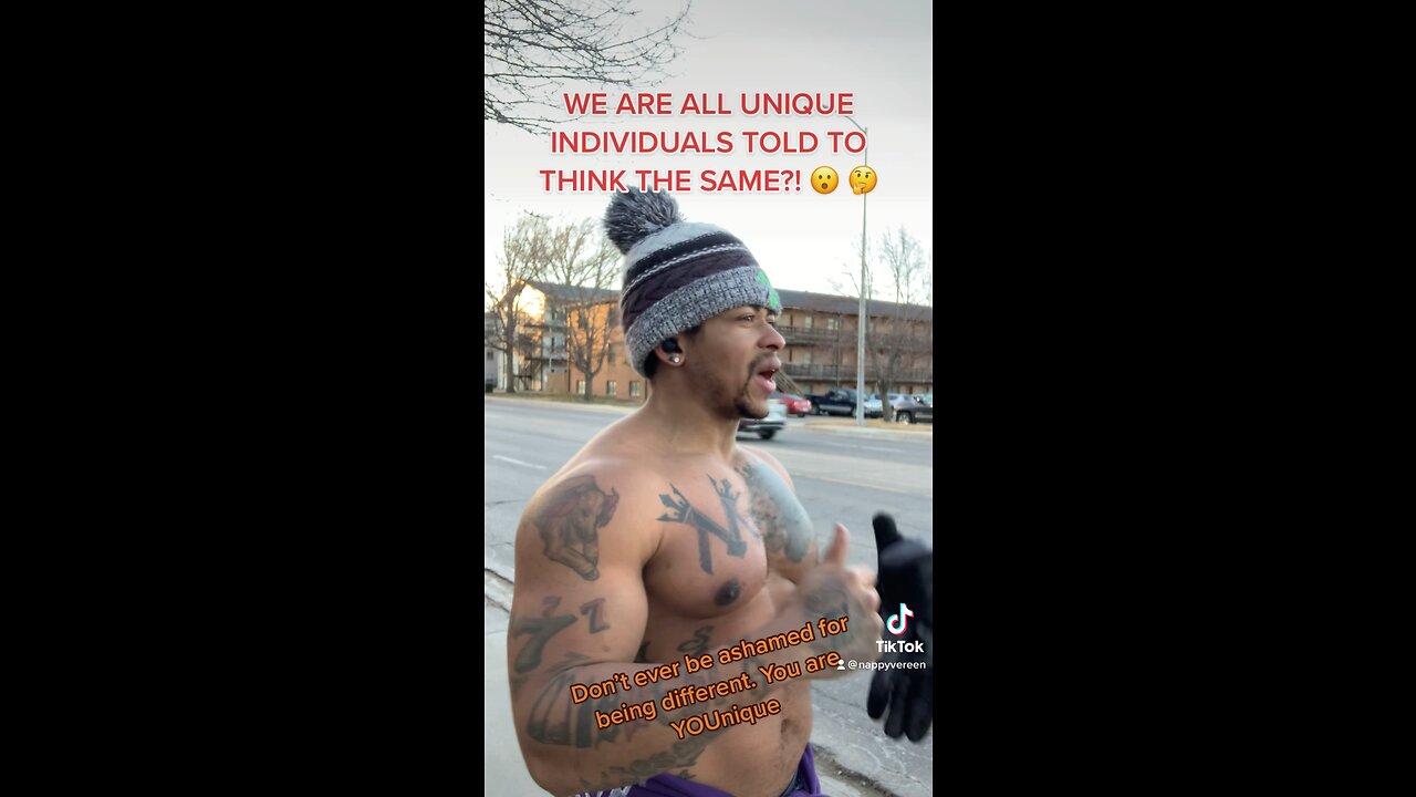 WE ARE FORCED TO THINK THE SAME WHEN WE ARE UNIQUE INDIVIDUALLY🤔 😮the best motivational rapper