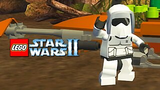 LEGO STAR WARS 2 (PS2) #15 - Perseguição de Speeder! | Speeder Showdown (Traduzido em PT-BR)