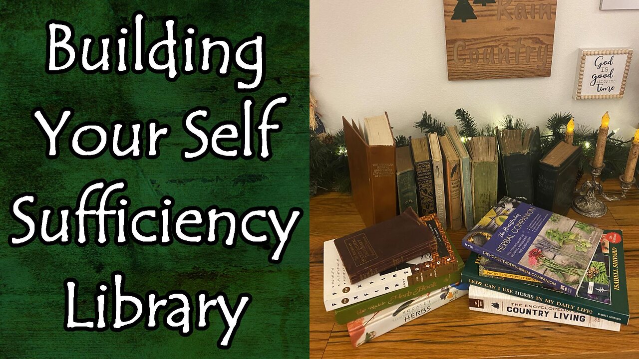 Building Your Self Sufficiency Library