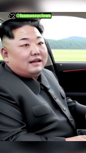 Putin and Kim Post-drive interview Parody