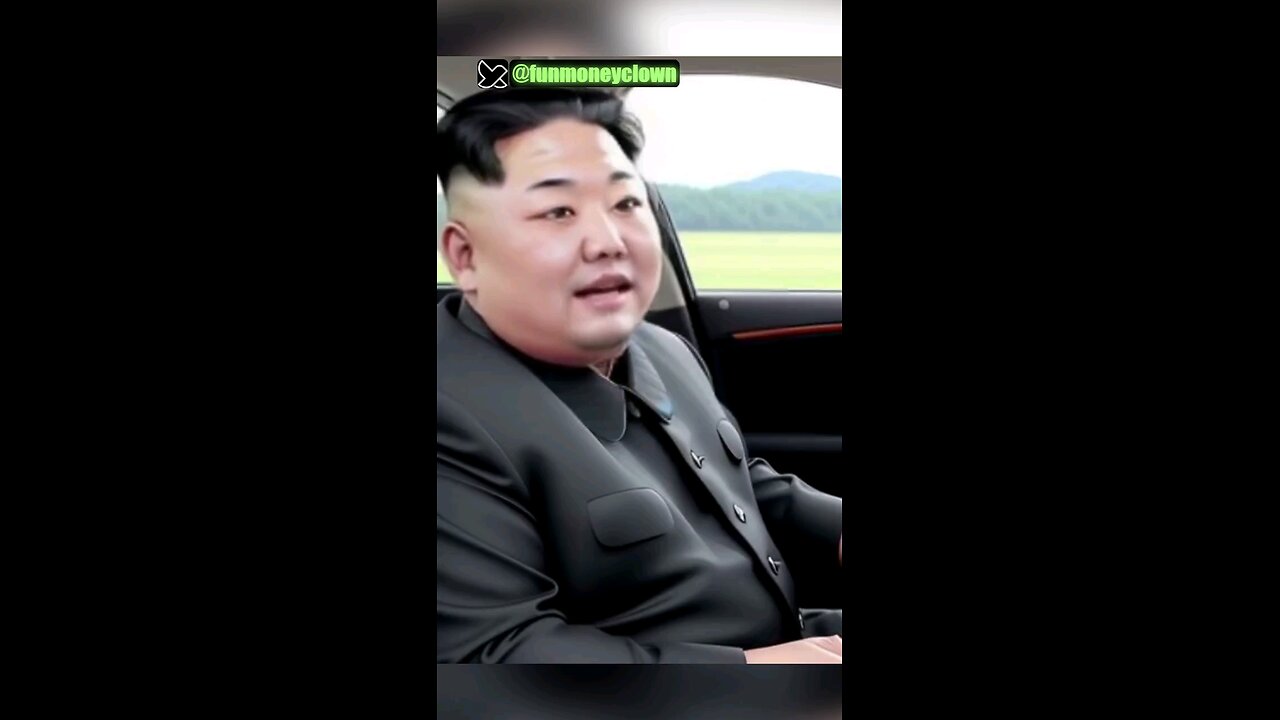 Putin and Kim Post-drive interview Parody