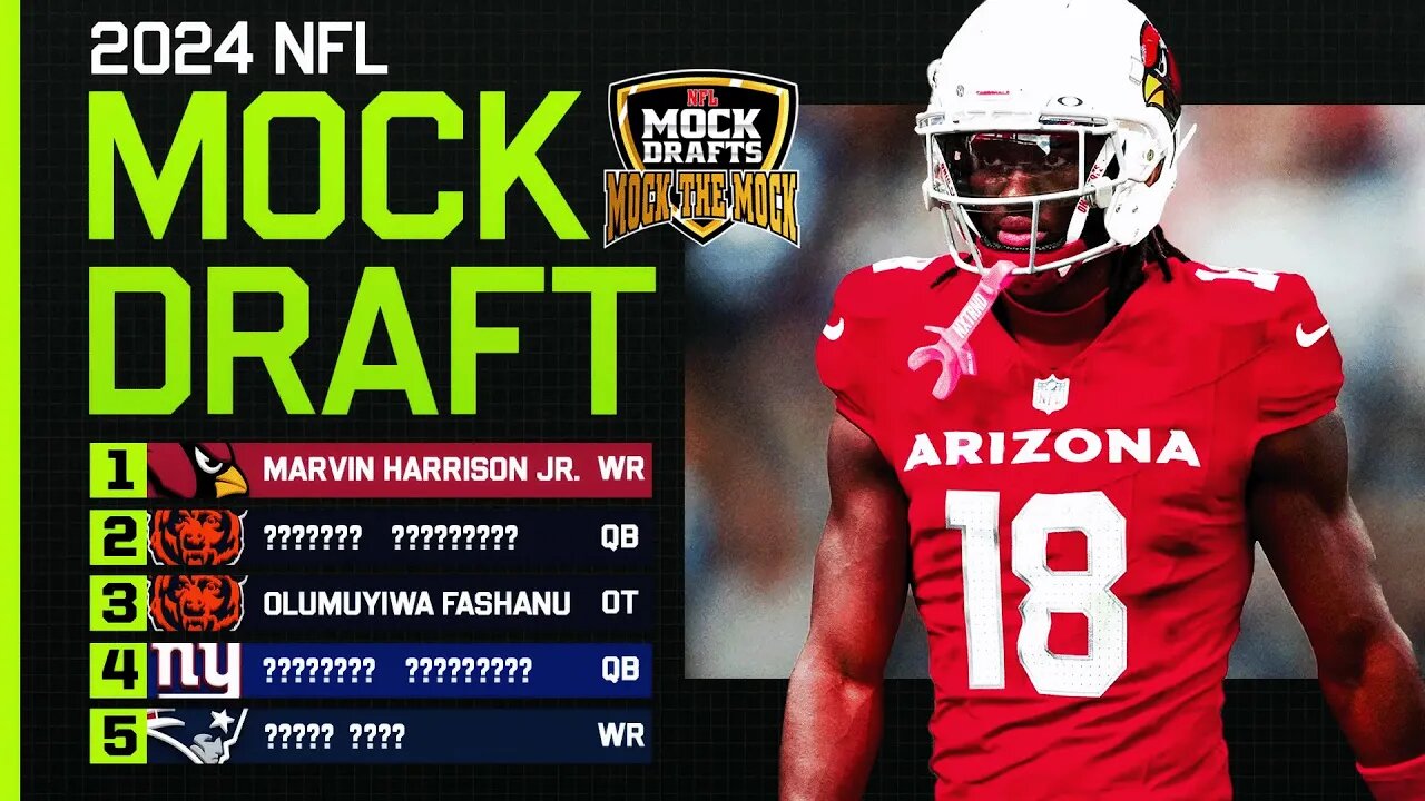 33rd Team's 2024 NFL Mock Draft | Mock The Mock