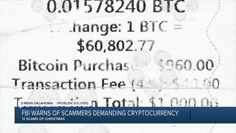 12 Scams of Christmas: Cryptocurrency