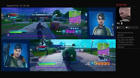 Fortnite 2st adventure with my brother