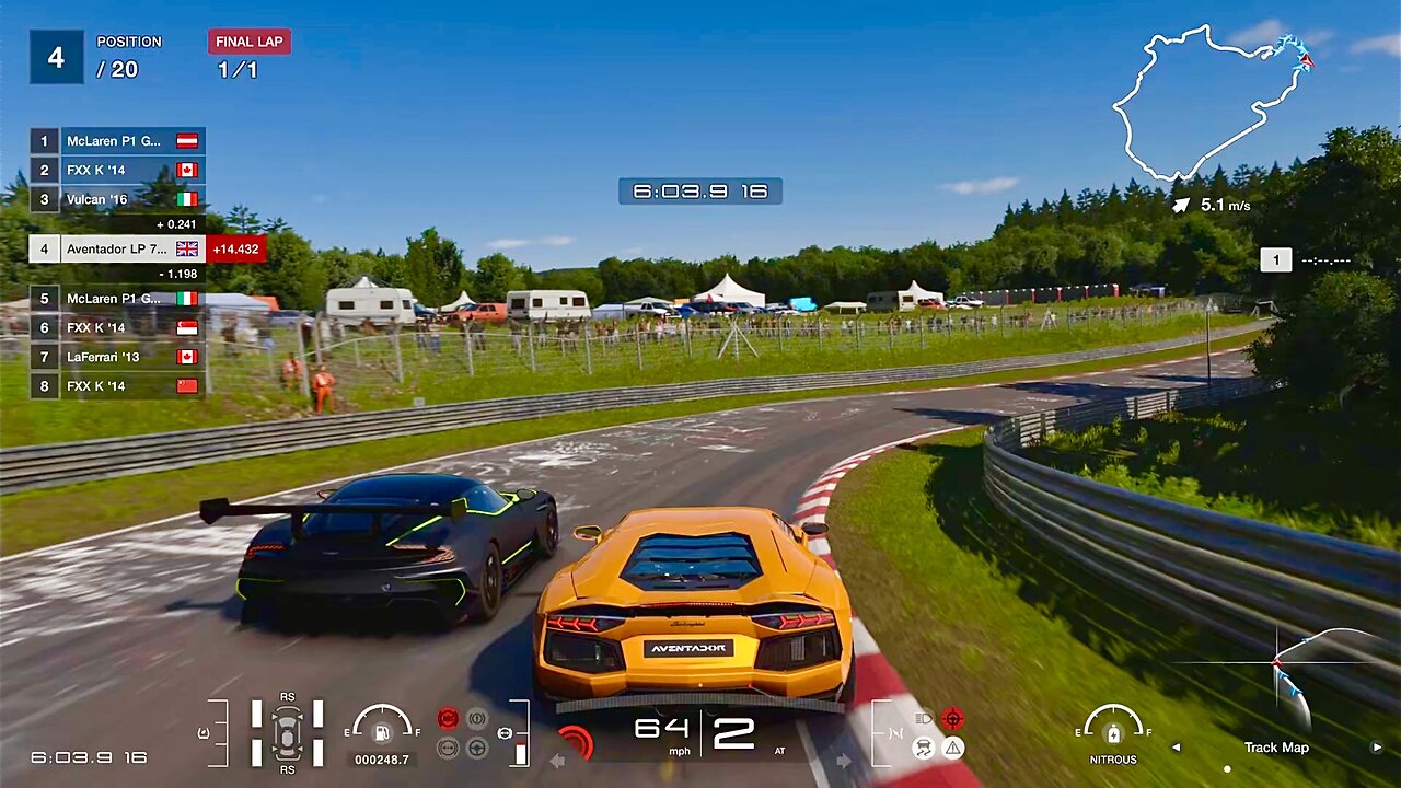 Gran Turismo 7 | Nürburgring | Lamborghini Aventador