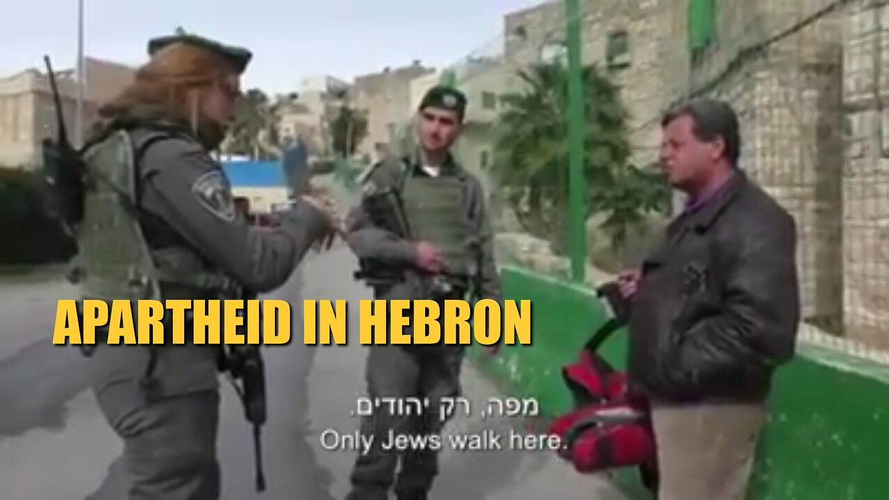 Apartheid in Hebron