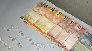 Apreensão em GV: trio detido pela PM com quase 130 pinos de cocaína e outros materiais ilícitos