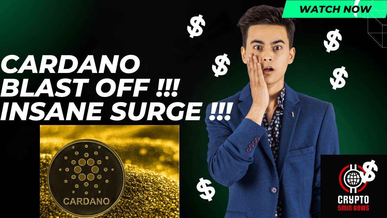 "🚀 CARDANO BLAST OFF! Insane Pump Sends ADA Soaring! 📈 Don't Miss This Explosive Crypto Surge!"