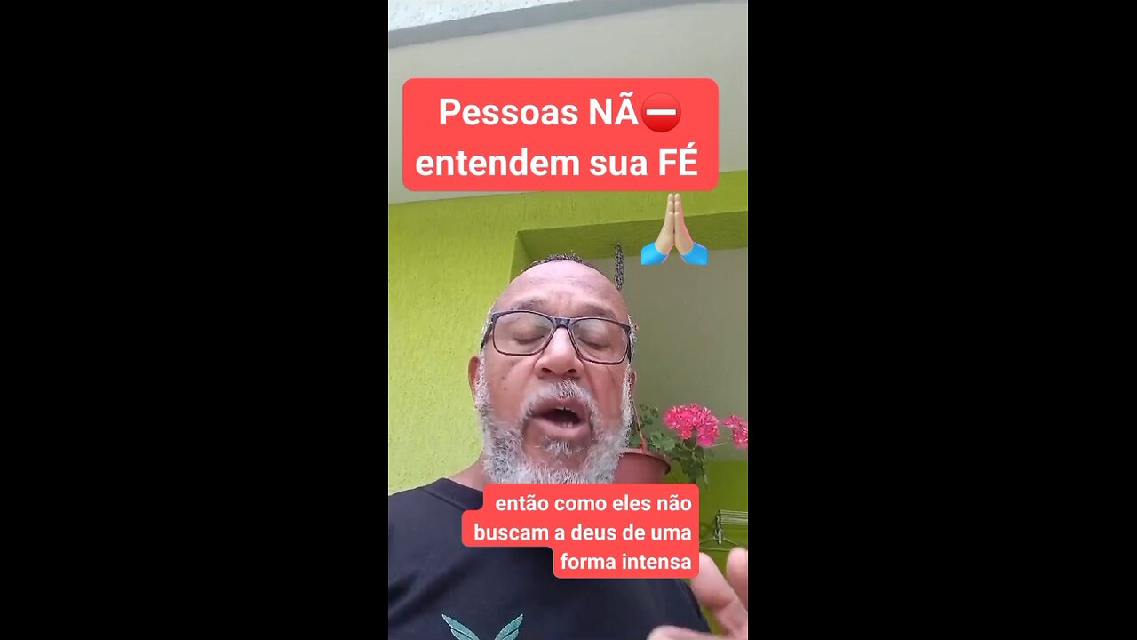 Pessoas NÃ⛔ entendem sua FÉ 🛐