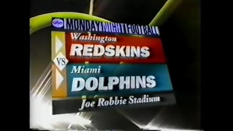 1993-10-04 Washington Redskins vs Miami Dolphins